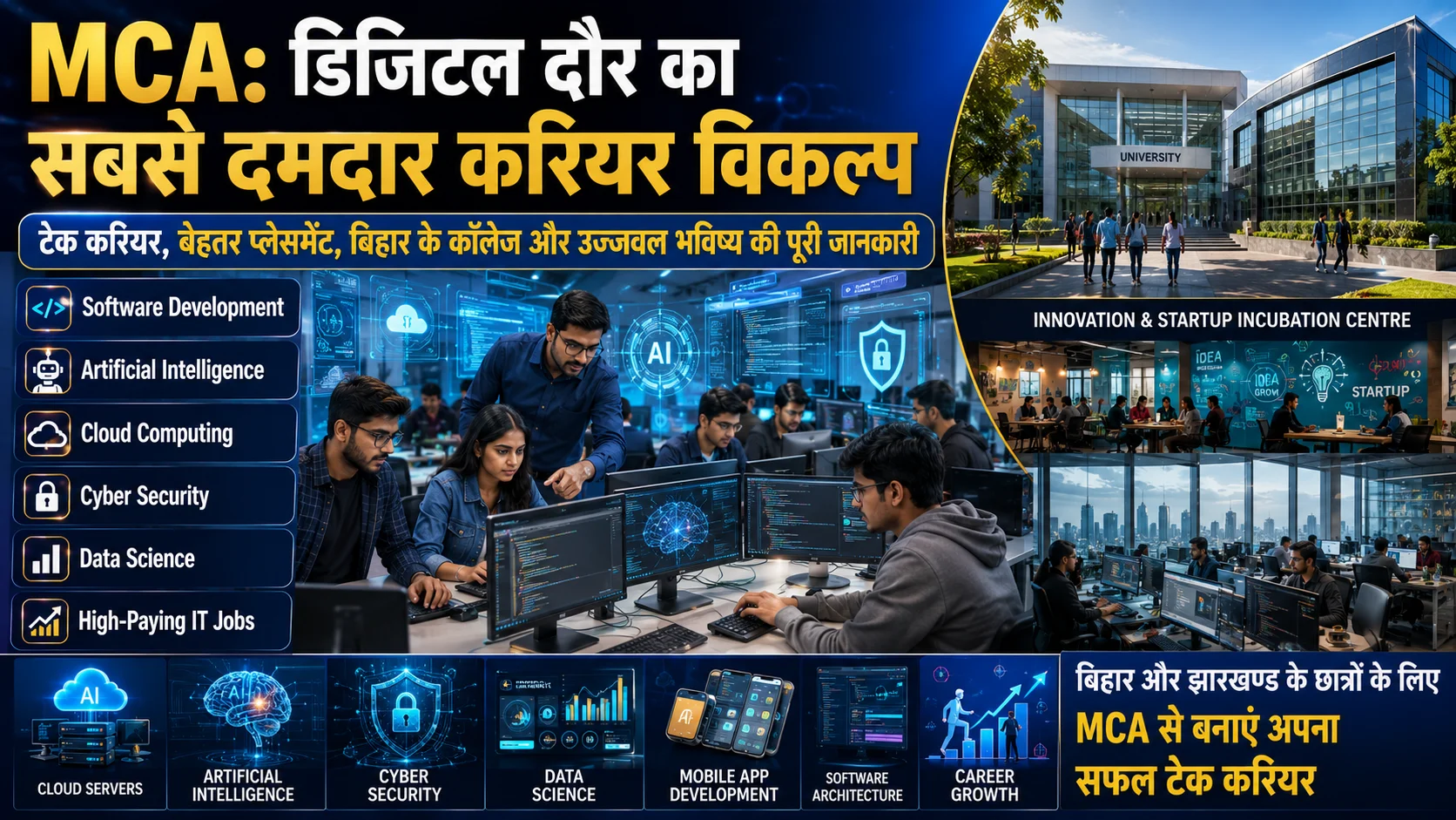 MCA करने के फायदे: करियर, सैलरी और बिहार में कॉलेज
