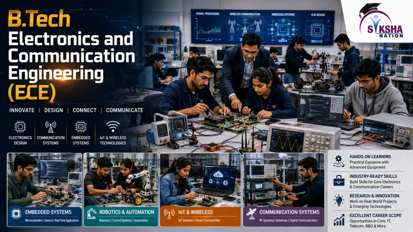 Bachelor of Technology in Electronics and Communication Engineering