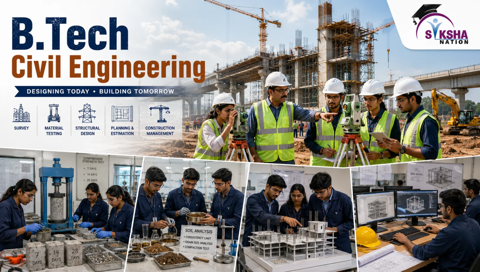Bachelor of Technology in Civil Engineering