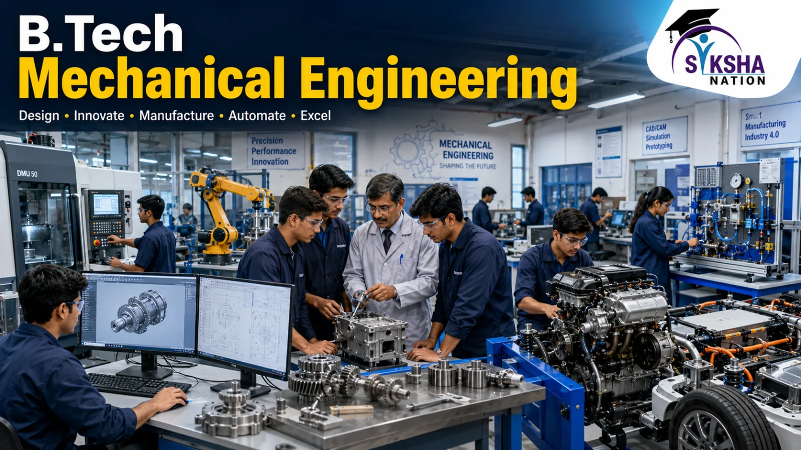 Bachelor of Technology in Mechanical Engineering