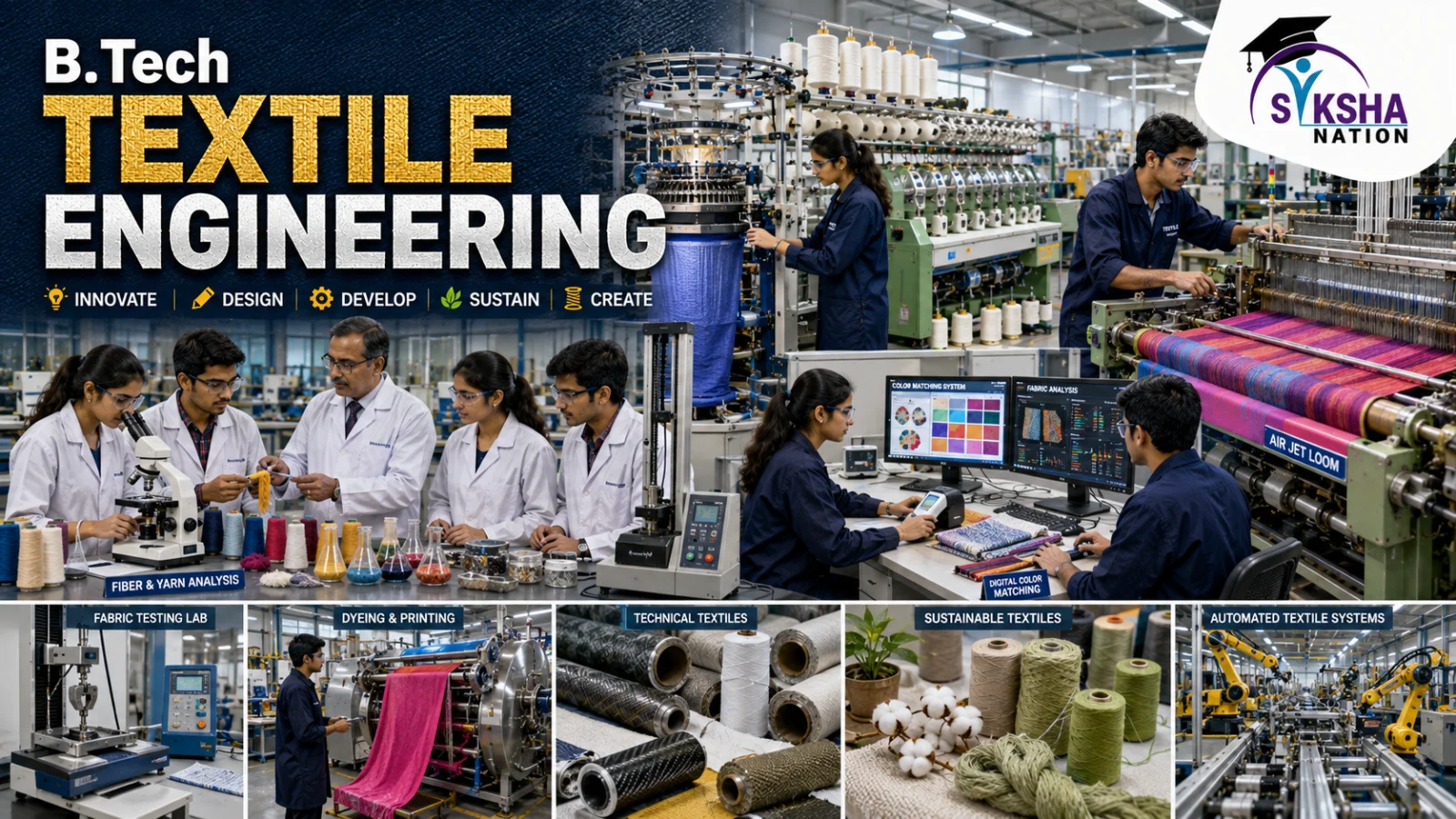 Bachelor of Technology in Textile Engineering